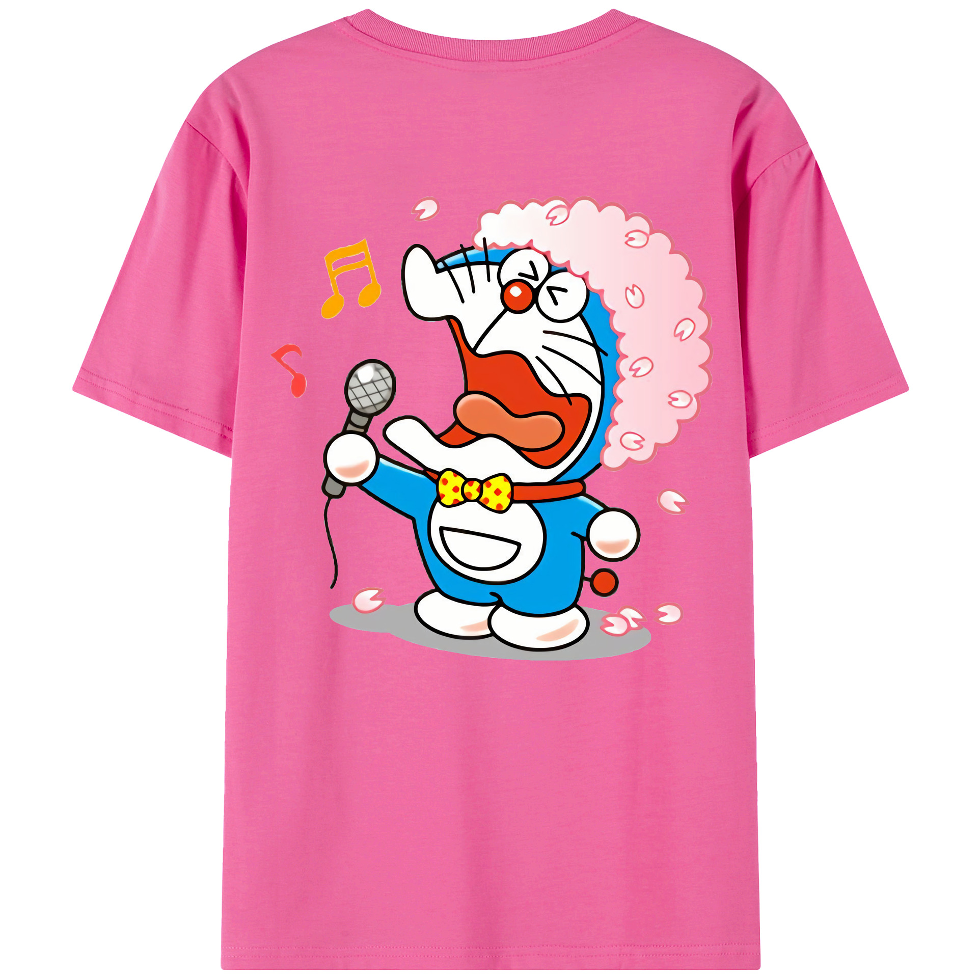 （画像用） ドラえもん Doraemon レディース半袖Tシャツ(バックプリント)